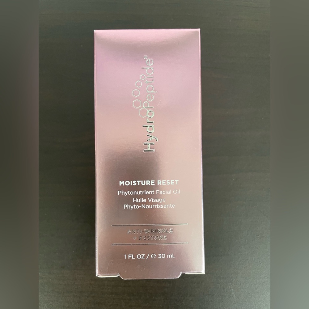 HydroPeptide Moisture Reset
Phytonutrient Facial Oil NIB